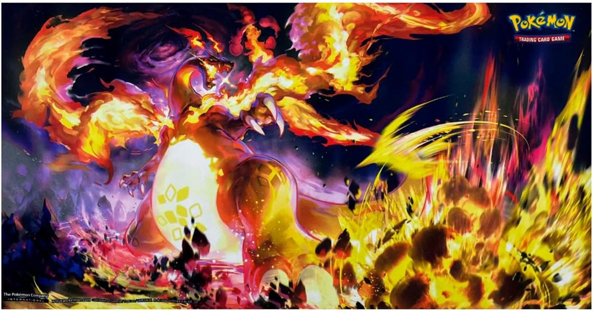 Pokemon TCG - Spielmatte - Glurak VMAX