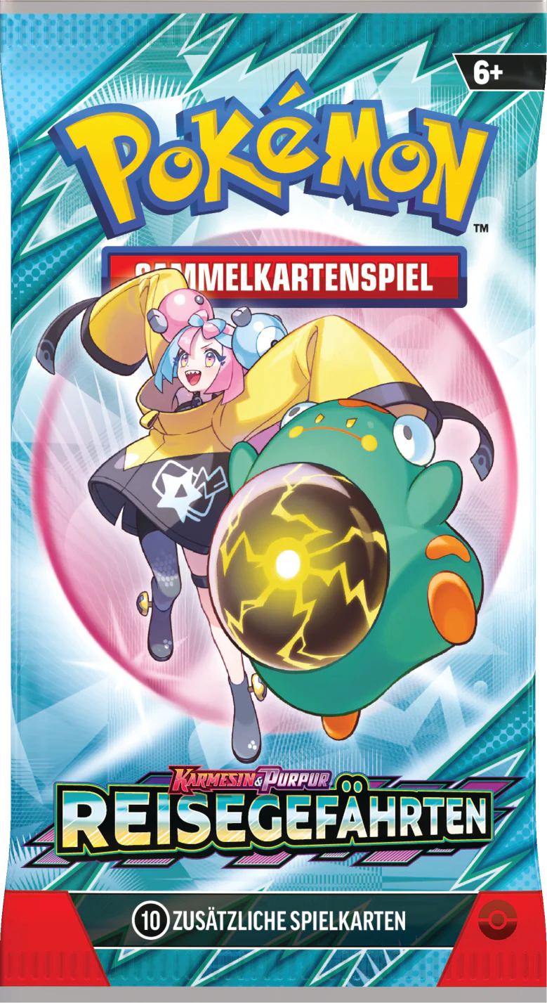 Pokemon TCG - Karmesin & Purpur 9: Reisegefährten Booster DE