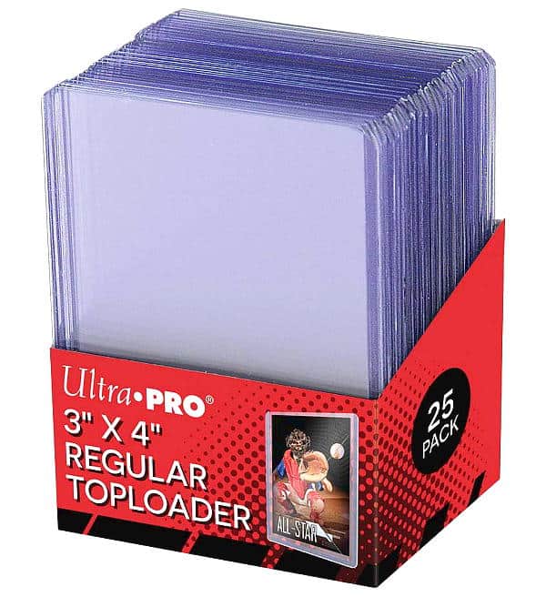 Ultra PRO - Regular Toploader 25 Stück