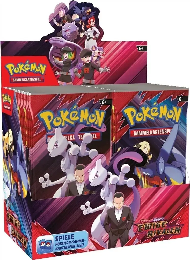 Pokemon TCG - Karmesin & Purpur 10: Ewige Rivalen Booster Diaplay DE Pokemon TCG - Karmesin & Purpur 10: Ewige Rivalen Booster Diaplay DE