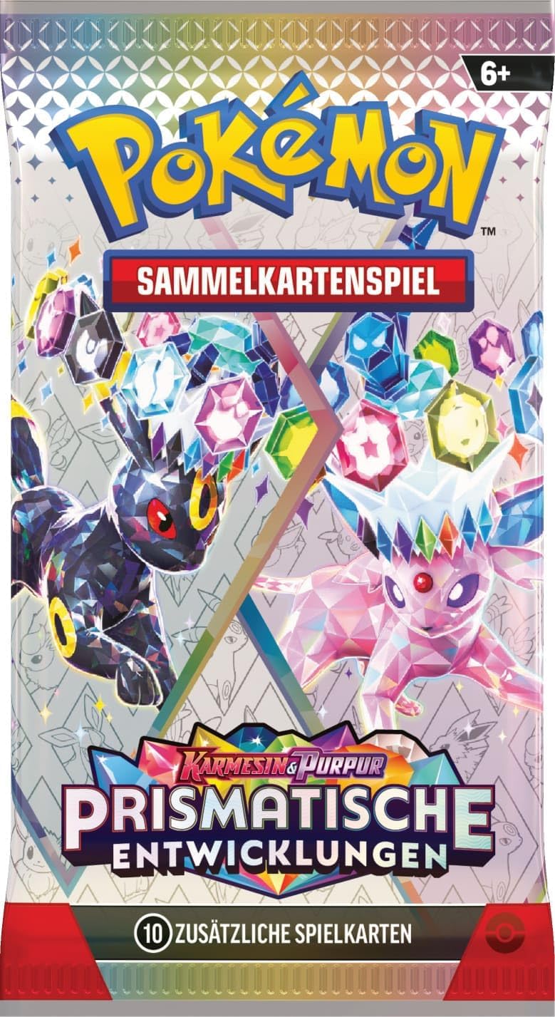 Pokemon TCG - Karmesin & Purpur 8.5: Prismatische Entwicklungen Booster DE
